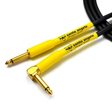 Imagem de CABO GUITARRA 0,75MM E CONECTORES P10 OURO MOD SHOGUN L 10FT/3.05M - SANTO ANGELO