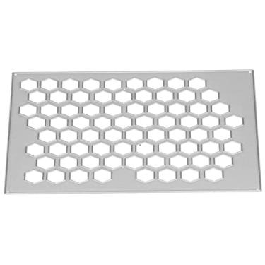 Imagem de Molde de corte, molde de corte em relevo Aço carbono Durável e resistente Forma hexagonal para álbum de recortes para álbum de fotos para cartão de convite