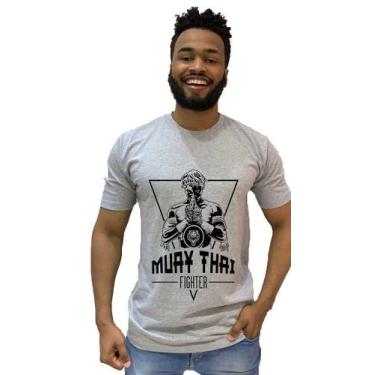 Imagem de Camisa Camiseta Academia Luta Muay Thai Fight Jiu Jitsu Judô - Adquiri