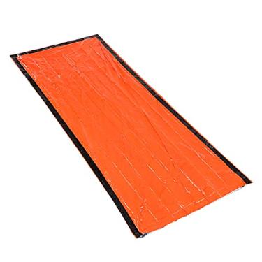 Imagem de Tingpai Saco de dormir exterior portátil de pouco peso da emergência com o saco do co ão pa o acampamento que marcha a caminhada