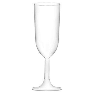 Imagem de TACA 220ML PLASTICO CRIS CHAMPAGNE 220 / 4UN / STRAWPLAST