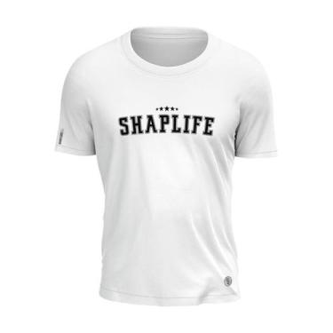 Imagem de Camiseta Shap Life Gym Academia Retrô Casual Algodão