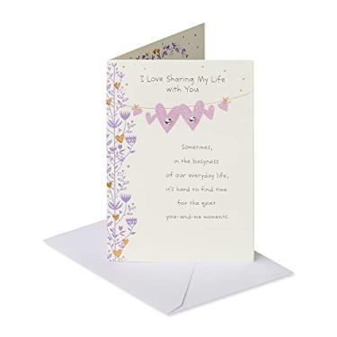 Imagem de American Greetings Cartão de aniversário romântico (You-and Me Moments)