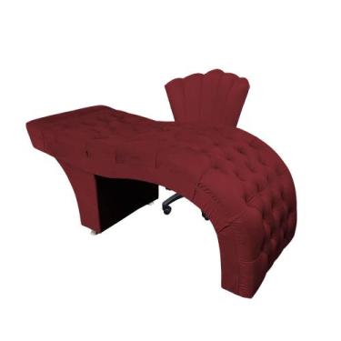 Imagem de Kit Maca Estética De Luxo 80 Cm Com Cadeira Mocho - In-9 Decor