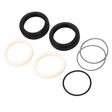 Imagem de Keenso Kit de limpador de pó para garfo dianteiro de bicicleta, anéis de óleo de garfo dianteiro de borracha de aço inoxidável para manutenção da Rockshox