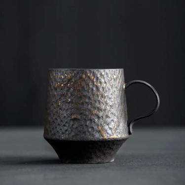 Imagem de PAYNAN Conjunto de caneca de café vintage feita à mão estilo japonês, caneca de café retrô