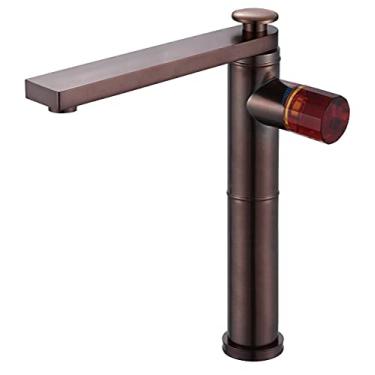 Imagem de Misturador Monocomando para Lavatório Bronze e Rubi