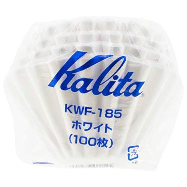 Imagem de Filtro de café Kalita Wave KWF-185, papel, 100 unidades, branco