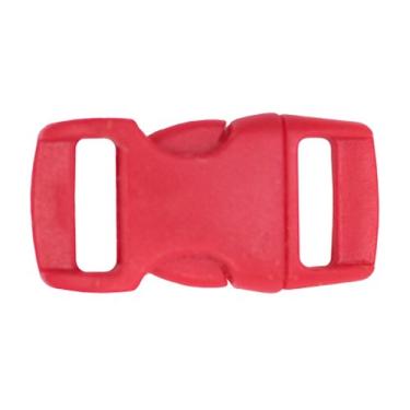 Imagem de Fivelas de liberação lateral PARACORD PLANET – Fivelas contornadas de 9,5 cm – Ferramenta de artesanato ideal para coleiras de animais, mochilas, joias e acessórios caseiros e muito mais – Pacotes de 1000 peças (vermelho)