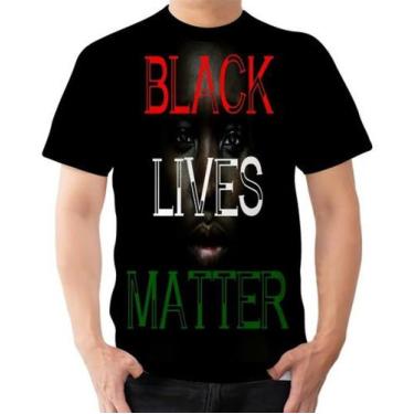 Imagem de Camiseta Camisa Black Lives Matter Vidas Negras Importam 01 - Estilo V