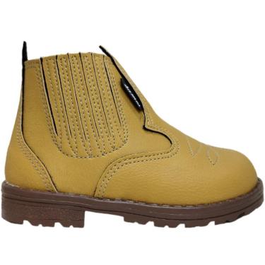 Imagem de Botina Casual Infantil Cano Curto Com Zíper Sames 6137