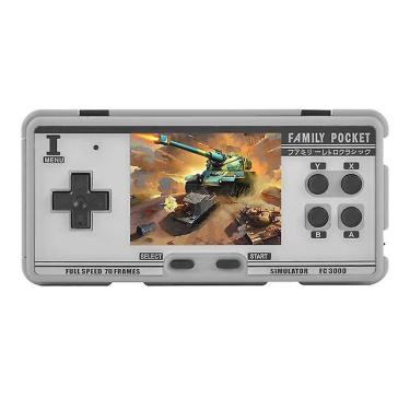 Imagem de CinzaFC3000 V2 Retro Handheld Game Console Console Embutido