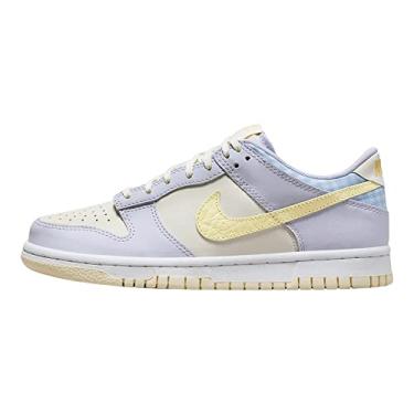 Imagem de Nike Tênis pré-escolar Dunk Low, Oxigênio Roxo/Citron Tint, 16