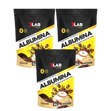 Imagem de Kit 3 Albumina - 1000G Cappuccino - XLab, Xlab, 1kg