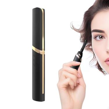 Imagem de Modelador de cílios elétrico, Modelador de cílios elétrico,Encrespadores elétricos de cílios com pente para cílios - Modelador de cílios com 3 modos de aquecimento para mulheres, cria abertura Hersil