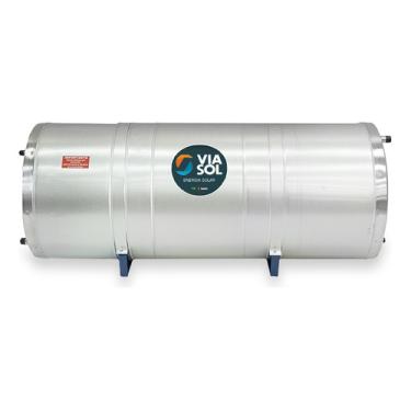 Imagem de Boiler 300 Litros Reservatório Aço Inox 316 L Alta Pressão   Termico Agua Quente Com Apoio Elétrico