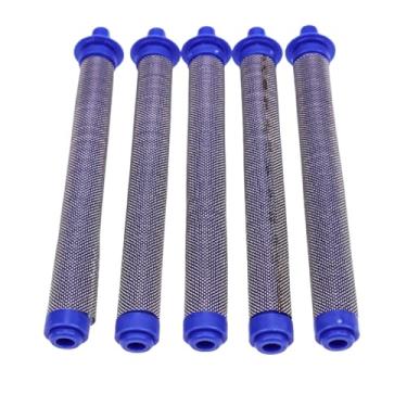 Imagem de JZGRDN 5 peças de filtro de pistola de pulverização sem ar de malha 60 288749 compatível com pistola de pulverização modelos SG2 SG3 SG4 SG10 SG20 SG Pro