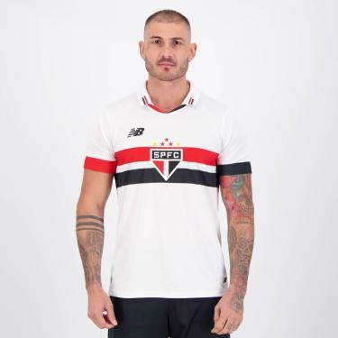Imagem de Camisa New Balance São Paulo I 2024-Masculino