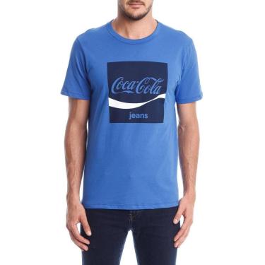 Imagem de Camiseta Coca-Cola Jeans Estampada Masculino-Masculino