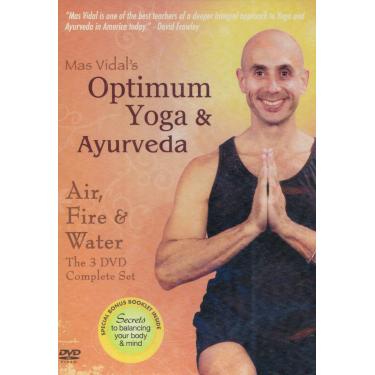 Imagem de Mas Vidal's Optimum Yoga & Ayurveda - DVD Complete Set (Air, Fire & Water)