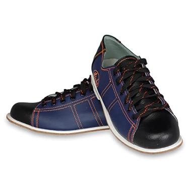 Imagem de Linds Tênis de boliche unissex híbrido - cadarços masculinos tamanho 5 - tamanho feminino 6