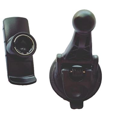 Imagem de Dovewill Suporte para para-brisa veicular 360° GPS Suporte com ventosa para Garmin GPSMAP 62 62S 62ST 62SC 62STC Rino GPS Garmin eTrex 10 20 30