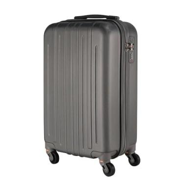 Imagem de Mala de Bordo em ABS Com 4 Rodas 360 - Roncalli Cuiabá Cor:Grafite