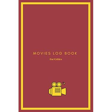 Imagem de Movies Log Book For Critics: Personal Notebook For Movie Buffs, Film Students Journal, Logbook for Crtitics, Gift For Movie Lovers, Red Velvet Cover ... for Film fan (Elegant Movies Log Books)