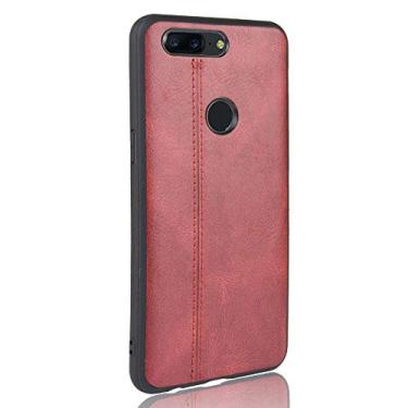 Imagem de Capa para celular onePlus 5T Proteção robusta 360° Capa de couro suave para onePlus 5T