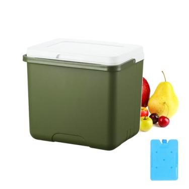 Imagem de Refrigerador para ambientes externos, refrigerador de gelo com isolamento multicamadas 6/9/15/24L, refrigerador doméstico para carro, refrigerador portátil (24L)