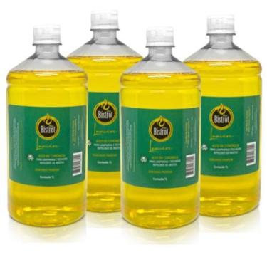 Imagem de Kit 4 Litros Fluidos Citronela Premium Velas Bistrot