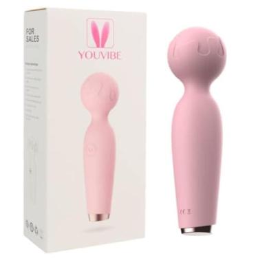 Imagem de Vibrador Feminino Varinha Mágica Sorvete 10 Velocidades Potente