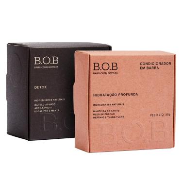 Imagem de B.O.B Kit – Shampoo Detox + Condicionador Hidratação Profunda Kit