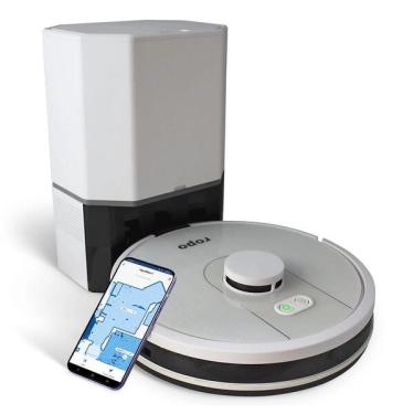 Imagem de Robô Aspirador Ropo Glass 4 Pro Branco 110v