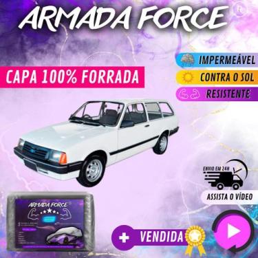 Imagem de Capa Cobrir Carro MARAJÓ 100% Forrada Armada Force 100% Impermeável Fo
