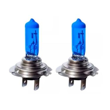 Imagem de 2X Lâmpada Automotiva H7 12v 55w PX26D 8500k Super Branca - AUTOVEX