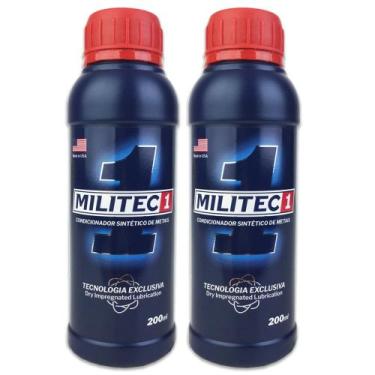 Imagem de 2 unidades Militec-1 Original 200ml com Etiqueta - Militec 1