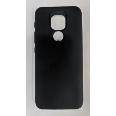 Imagem de Capa Capinha moto g9 play e7 plus tela 6.5 Silicone Maleável Diversas 