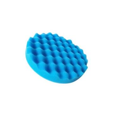 Imagem de Boina espuma p/ polimento 7 polegadas macia azul - OMEGA