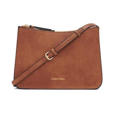 Imagem de Calvin Klein Bolsa tiracolo mensageiro Sonoma Bubble Lamb, Combo caramelo, One Size