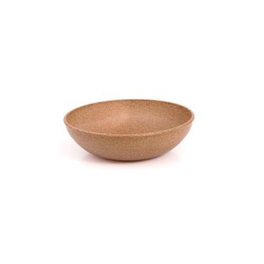 Imagem de Tigela Cumbuca Saladeira Pote Bowl ECO Marrom Cerejeira 2,4L - EVO
