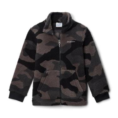 Imagem de Columbia Camiseta feminina Rugged Ridge II estampada sherpa com zíper completo para bebês meninas, Camuflagem preta, 3-6 Meses