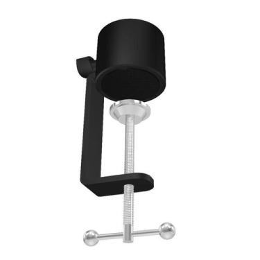 Imagem de Base,Morsa Metal Para Pedestal Braço Articulado, Mesa 7,5 Cm - Aj Som 