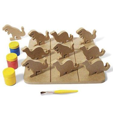 Imagem de Jogo da Velha Dinos - Alegria Sem Bateria