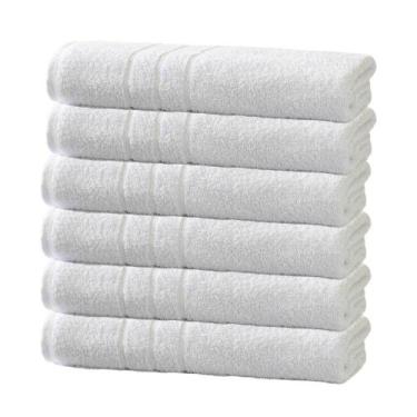 Imagem de Toalha Banho Profissional Teka Roma 0,70x1,35m - Kit 6 Peças