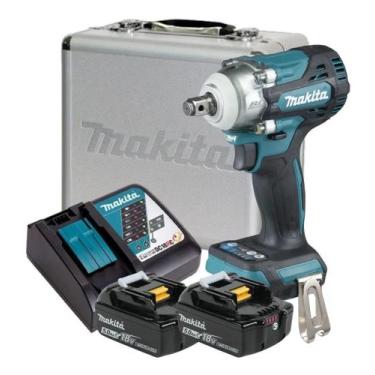 Imagem de Chave De Impacto 1/2 18v Dtw300 2 Baterias 5ah Makita Bivolt