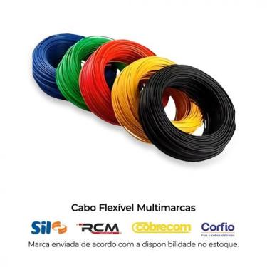 Imagem de Cabo Flexível 0,75Mm 750V Azul Rolo Com 100 Metros - Mutimarcas - Mult