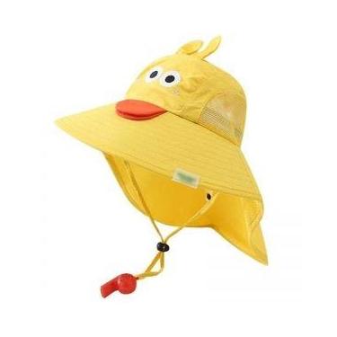 Imagem de Chapéu Boné de Sol Verão Praia Piscina Protetor Contra Raios UV com Ap