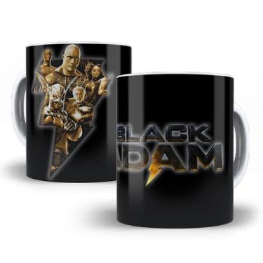 Imagem de Caneca Adão Negro DC Porcelana Personalizada Modelo 3 - Tio da Caneca