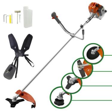 Imagem de Aparador de Grama Á Gasolina Tekna RL520AC 52cc 2T 2HP 9000rpm Roçadei